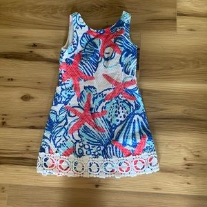 Lilly Pulitzer Minnie Delia dress in she sells sea shells